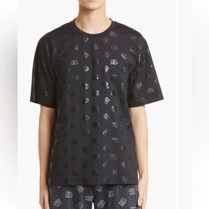 Dolce‎ & Gabbana DG Monogram Graphic Tee size 40 fits like large NWT